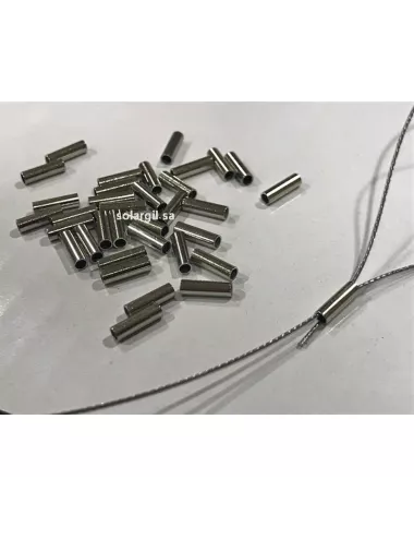Manchon inox à sertir Ø 0,7 mm MANCHONINOX pour câble et suspension céramique