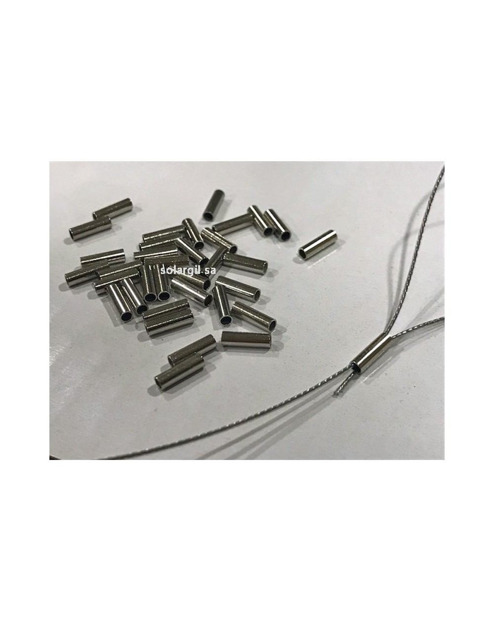 MANCHON INOX A SERTIR POUR CABLE EN 0.7 MM