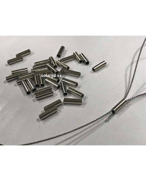 MANCHON INOX A SERTIR POUR CABLE EN 0.7 MM