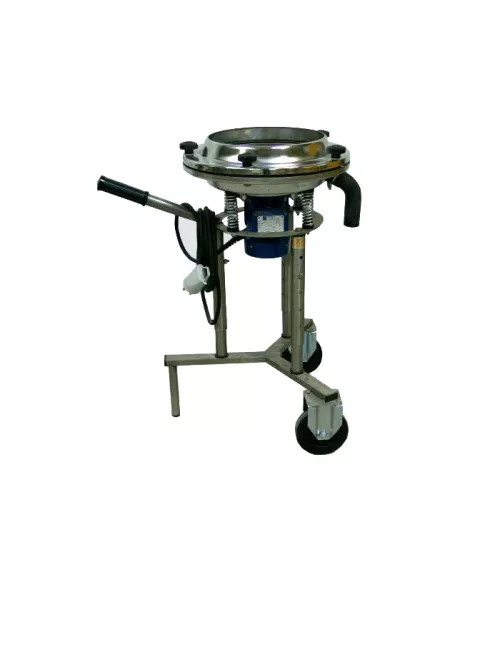 TAMISEUR ROND  MONTER SUR PIED EN INOX Ø 450 MM