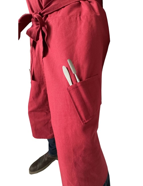 TABLIER DE TOURNEUR 100% COTON FABRIQUÉ EN FRANCE