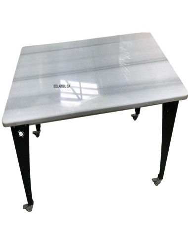 TABLE PREPARATION MARBRE 1500 X 800 X H 750 MM
