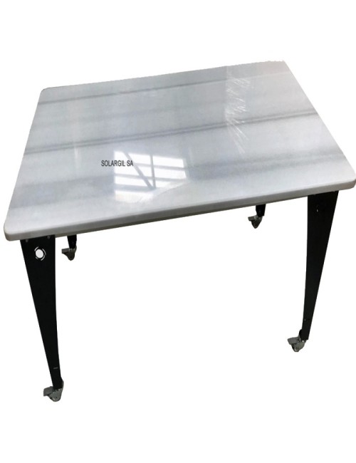 TABLE PREPARATION MARBRE 1500 X 800 X H 750 MM
