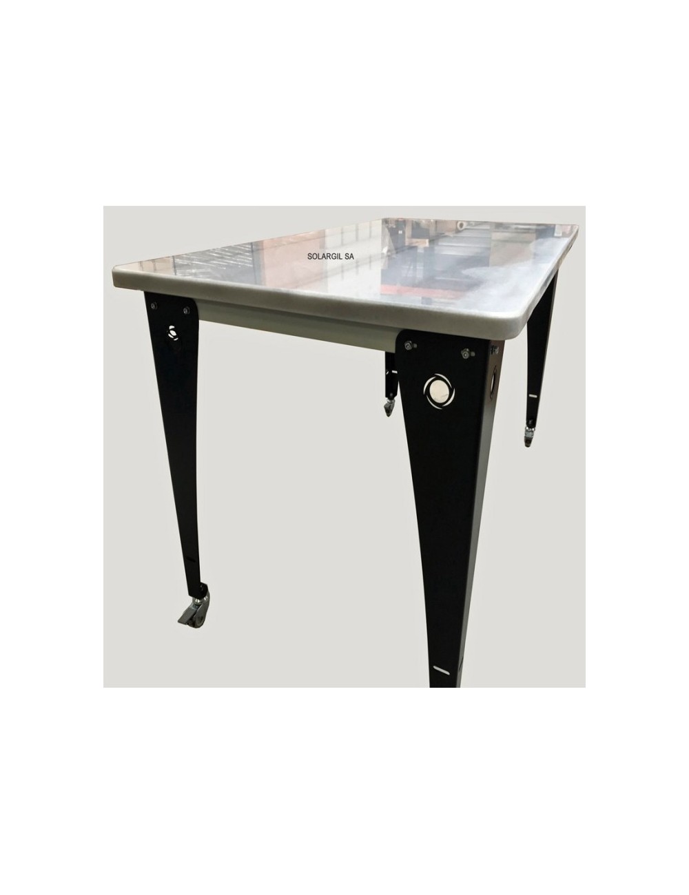 TABLE PREPARATION MARBRE 1500 X 800 X H 750 MM