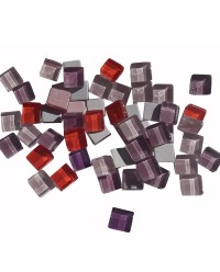 MOSAIQUE BACCARA 10x10mm PANACHE AMETHYSTE