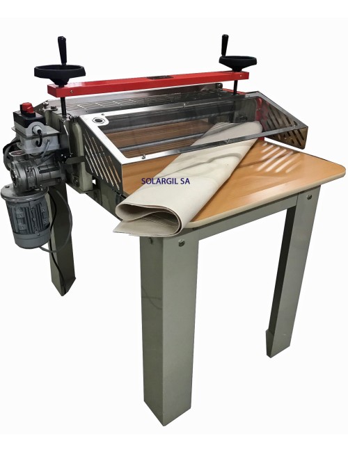 CROUTEUSE ELECTRIQUE DOUBLE ROULEAUX MONTEE SUR TABLE SR-30E