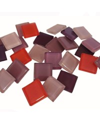 MOSAIQUE BACCARA 20X20mm PANACHE AMETHYSTE