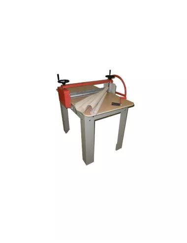 Croûteuse manuelle SR30 sur table ou laminoir à argile double rouleaux pour poterie et céramique