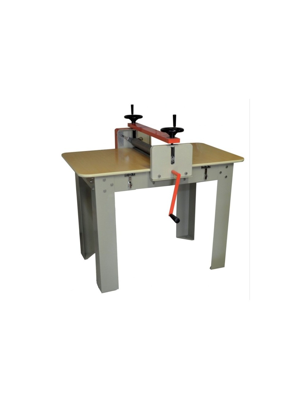 CROUTEUSE MANUELLE DOUBLE ROULEAUX MONTEE SUR TABLE SR-30