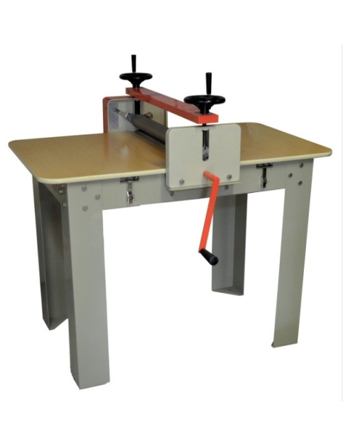 CROUTEUSE MANUELLE DOUBLE ROULEAUX MONTEE SUR TABLE SR-30