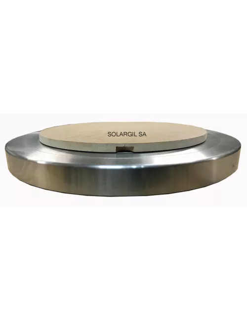 RONDEAU BOIS EP 12 MM Ø 265 MM - 2 TROUS CENTRAGE GIRELLE