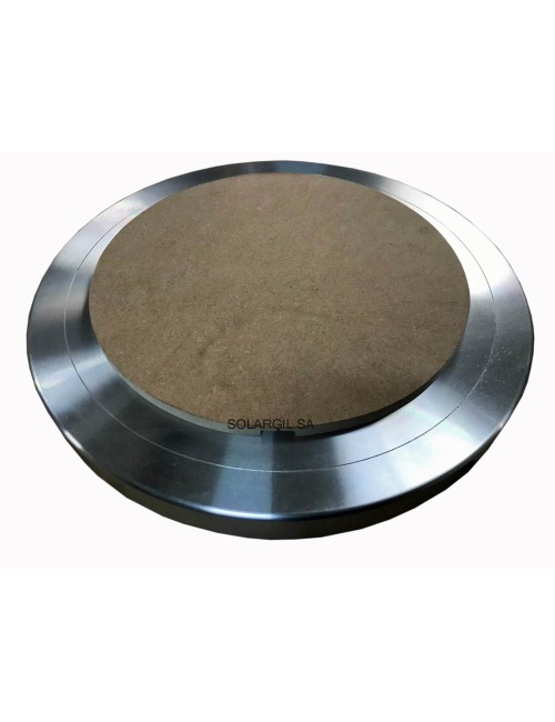 RONDEAU BOIS EP 12 MM Ø 265 MM - 2 TROUS CENTRAGE GIRELLE