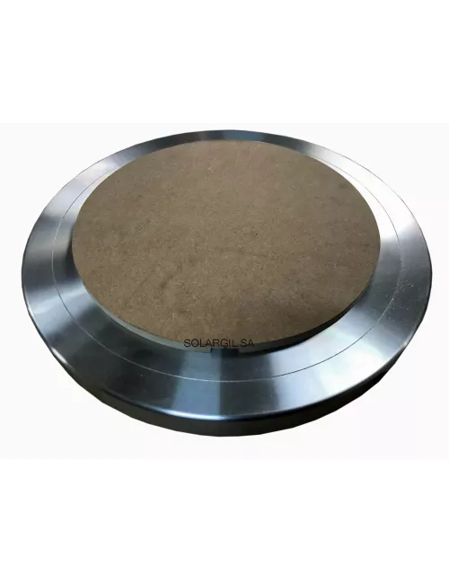 RONDEAU BOIS EP 12 MM Ø 265 MM - 2 TROUS CENTRAGE GIRELLE