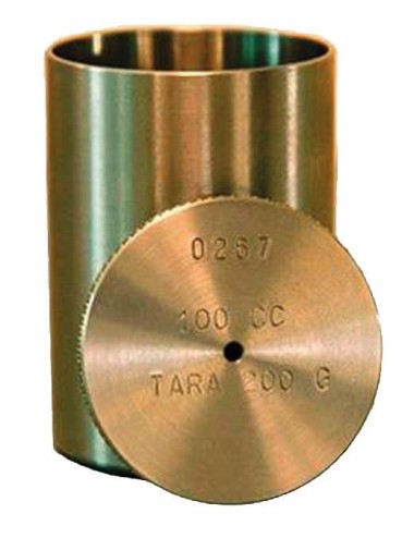 PYCNOMETRE 100cm3 EN ACIER INOX