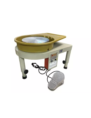 Tour de potier électronique PW-DC | Vitesse variable et rotation réversible