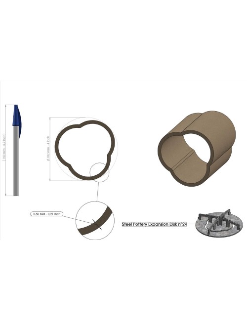 PROFIL EXPANSION CREUX 24 SP95