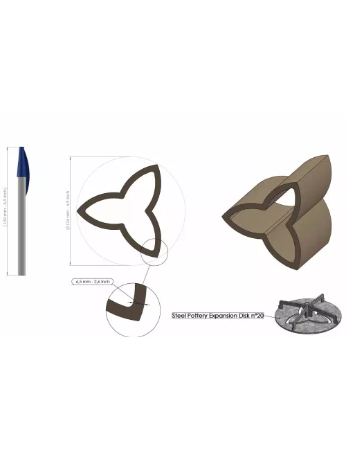 PROFIL EXPANSION CREUX 20 SP95