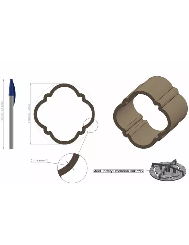 PROFIL EXPANSION CREUX 19 SP95