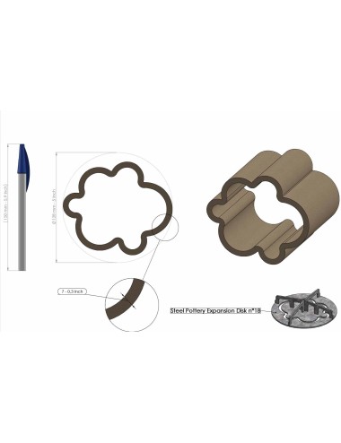 PROFIL EXPANSION CREUX 18 SP95