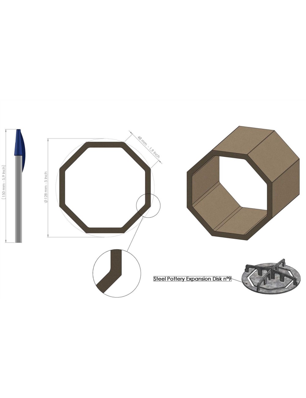 PROFIL EXPANSION CREUX 09 SP95