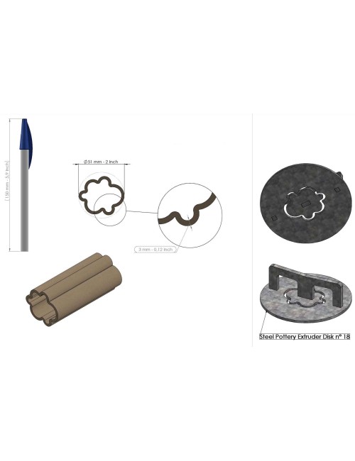 PROFIL CREUX 18 SP95