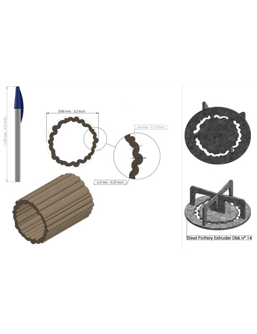 PROFIL CREUX 14 SP95