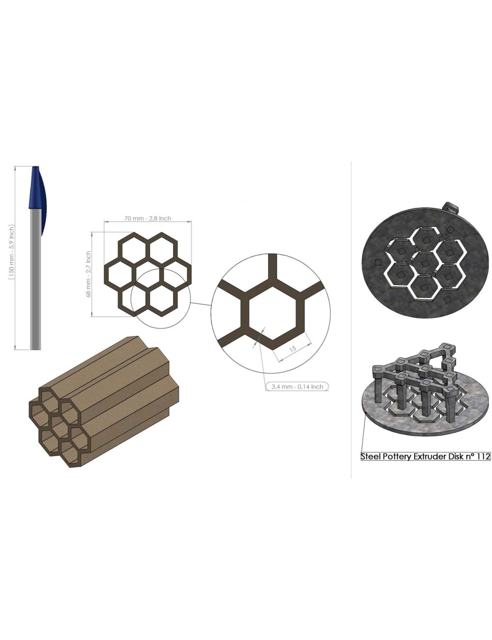 PROFIL CREUX 112 SP95