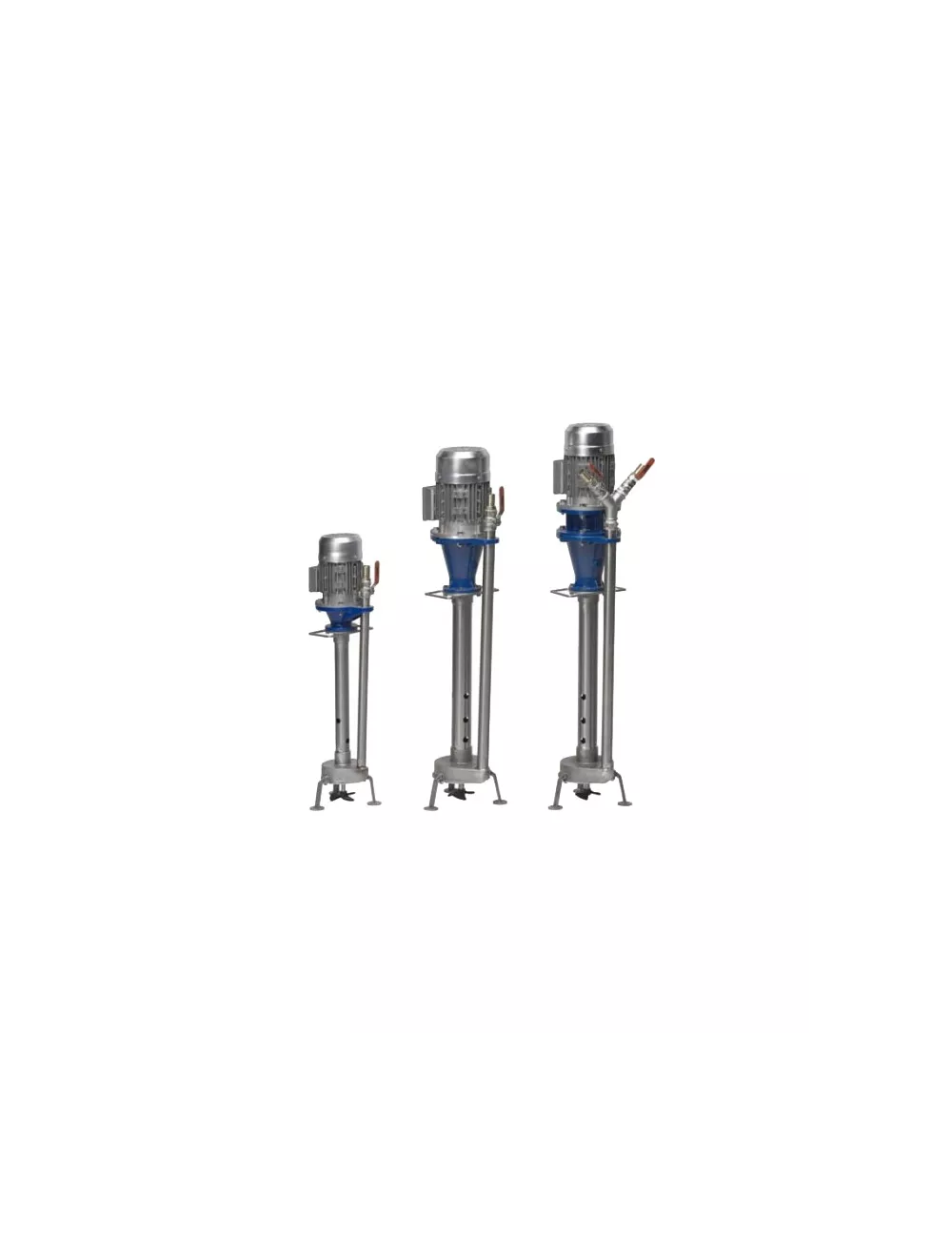 POMPE VERTICALES EN INOX 0.75 KW 400 V - BVG 0.75