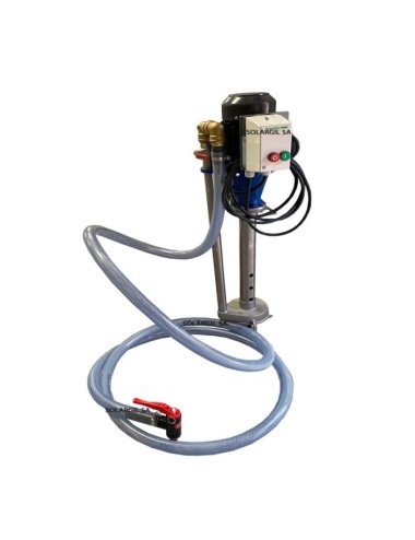 KIT POMPE INOX 0.75KW AVEC PISTOLET DE COULAGE