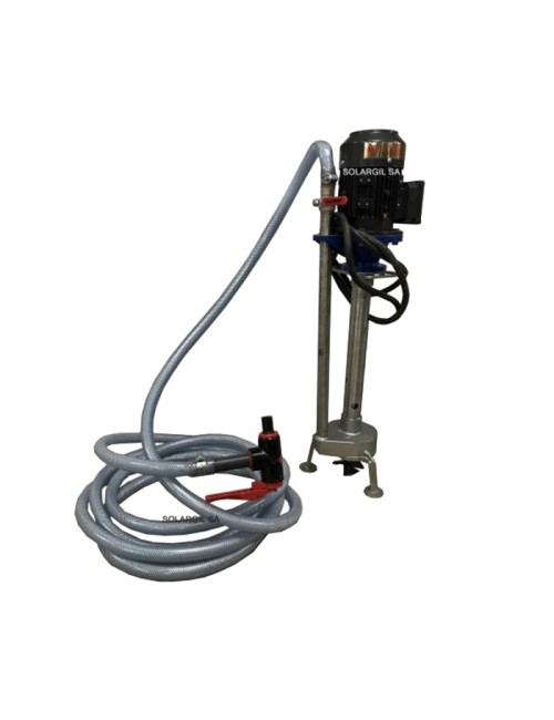 KIT POMPE INOX 0.37KW AVEC PISTOLET DE COULAGE