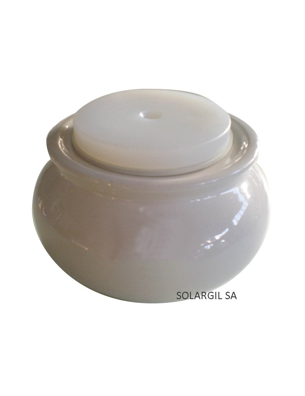 JARRE 300CC EN PORCELAINE POUR BROYEUR PLANETAIRE