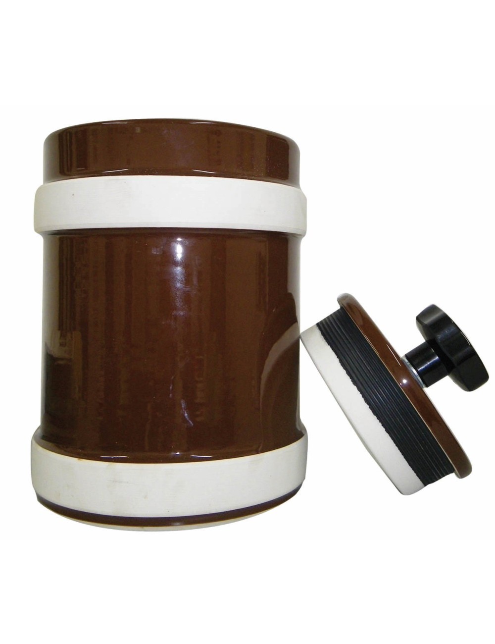 JARRE ALUMINE 5 L AVEC BILLES DIM EXT Ø 240 * H 350 MM - MGSR050.0