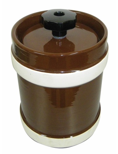 JARRE ALUMINE 20 L AVEC BILLES DIM EXT Ø 330 * H 450 MM - MGSR200.0