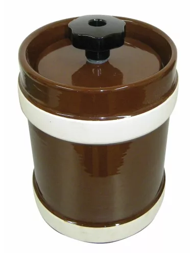 JARRE ALUMINE 15 L AVEC BILLES DIM EXT Ø 330 * H 450 MM - MGSR150.0