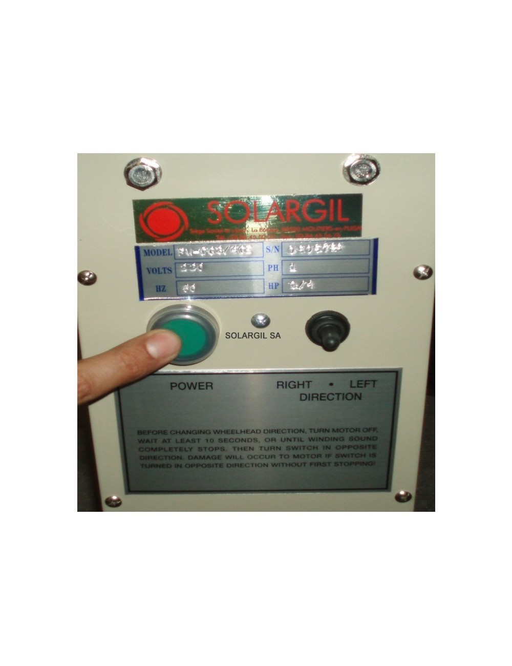 INTERRUPTEUR M/A POUR TOUR PWDC ET DCT