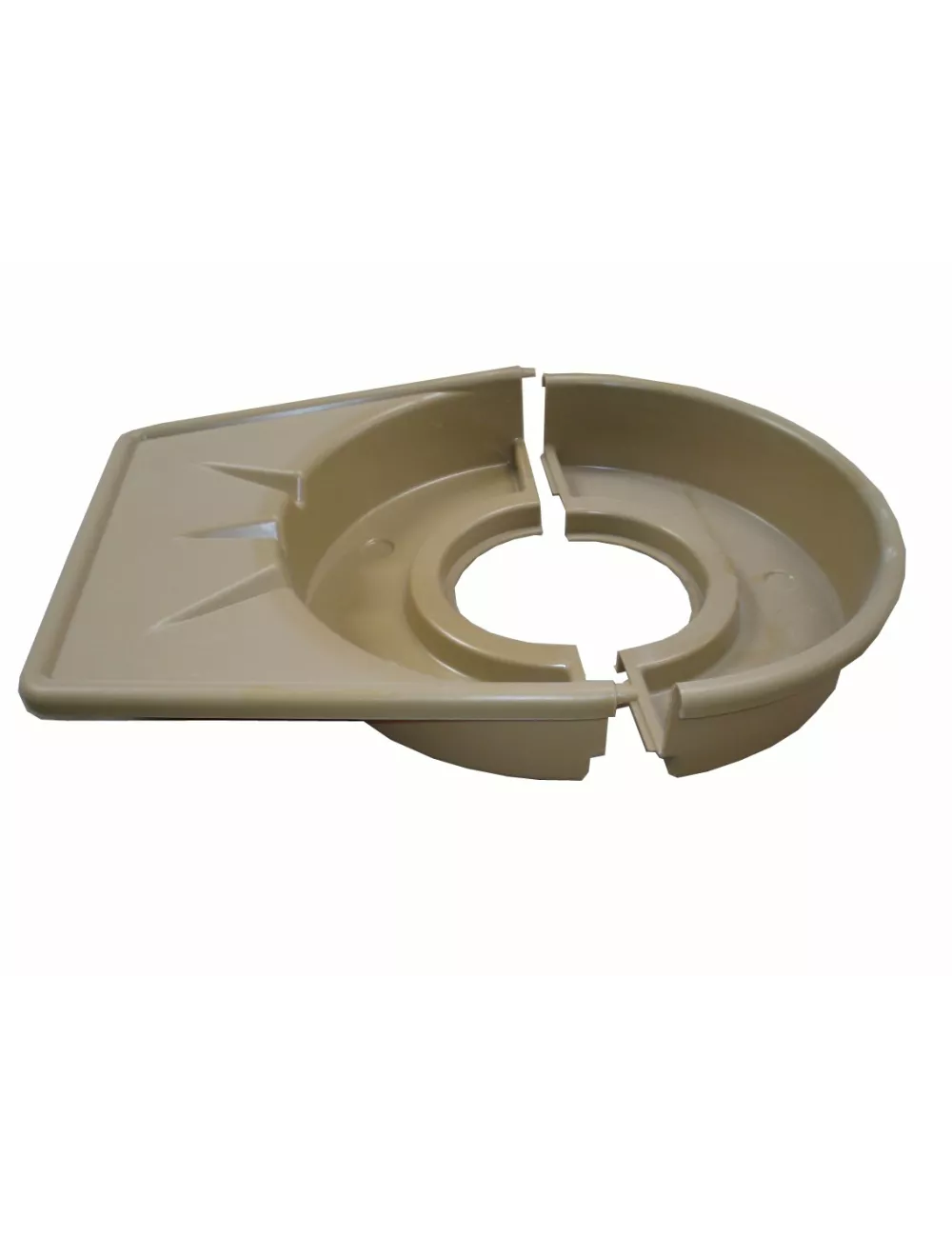 BAC PLASTIQUE EN 2 PARTIES + CLIPS POUR TOUR PW