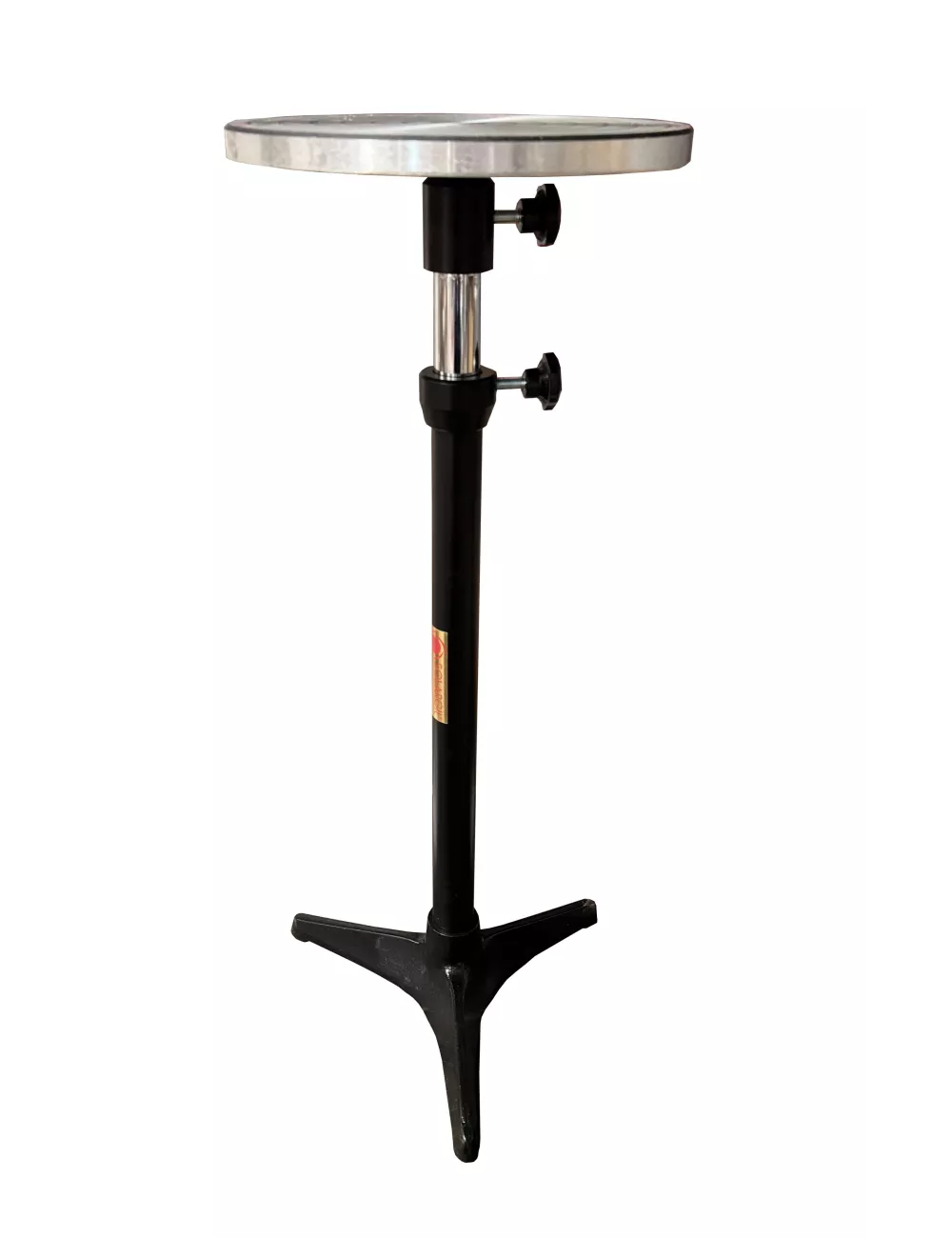 TOURNETTE SUR PIED ALU DIAM 310 H 770/1150 MM AVEC VIS DE SERRAGE