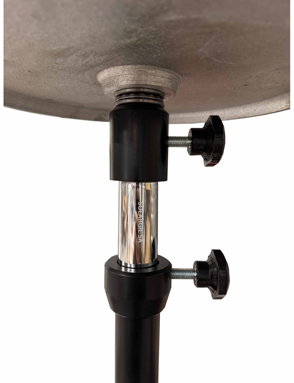 TOURNETTE SUR PIED ALU DIAM 310 H 770/1150 MM AVEC VIS DE SERRAGE