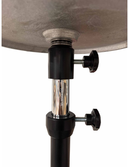 TOURNETTE SUR PIED ALU DIAM 310 H 770/1150 MM AVEC VIS DE SERRAGE