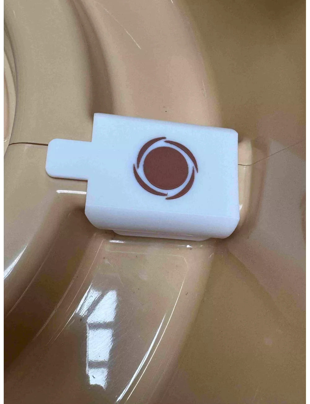 PAIRE DE CLIPS POUR BAC DE BARBOTINE TOUR SHIMPO RK3D