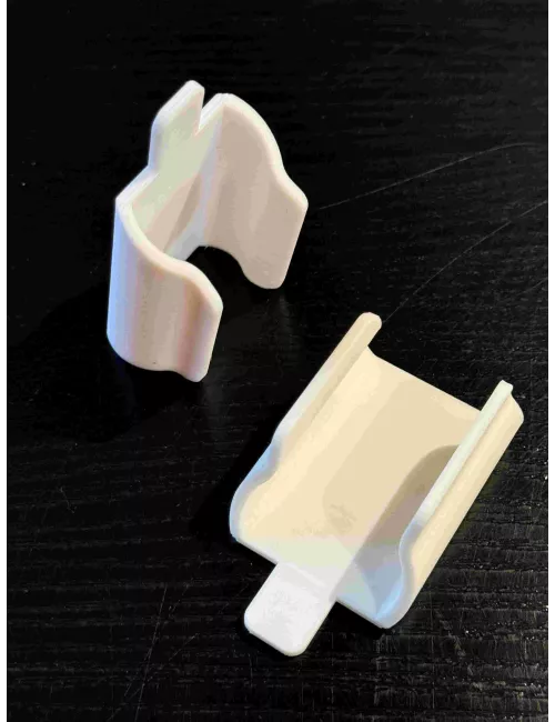PAIRE DE CLIPS POUR BAC DE BARBOTINE TOUR SHIMPO RK3D