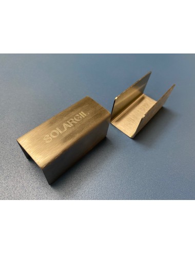 PAIRE DE CLIPS EN INOX