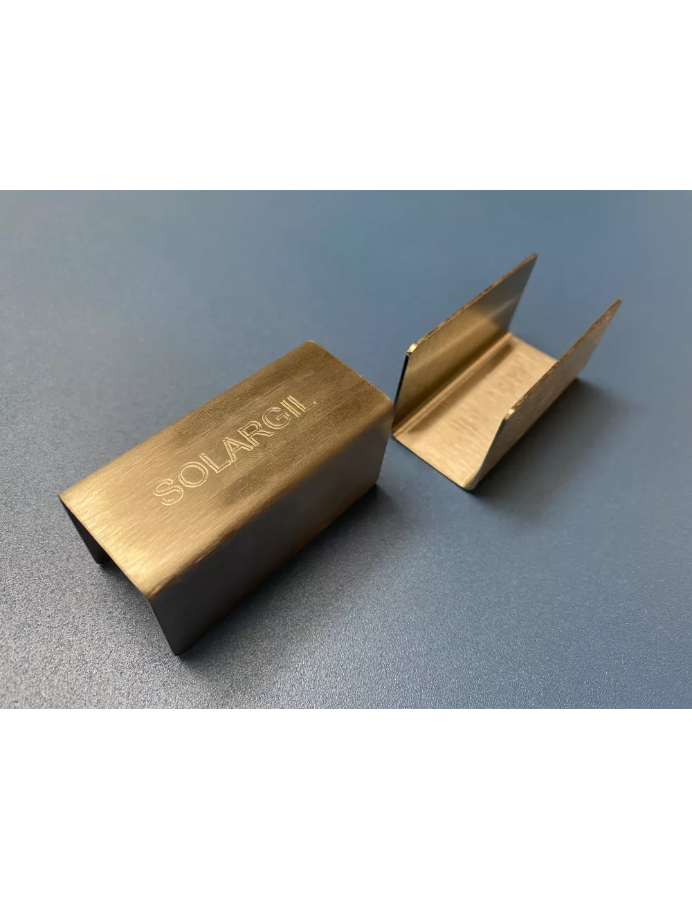 PAIRE DE CLIPS EN INOX POUR BAC DE POTIER