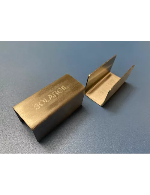 PAIRE DE CLIPS EN INOX POUR BAC DE POTIER