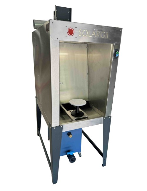 CABINE D'EMAILLAGE INOX RIDEAU D'EAU MODELE ECONOMIQUE RS5205