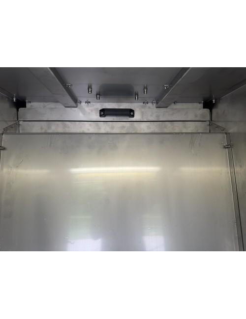 CABINE D'EMAILLAGE INOX RIDEAU D'EAU MODELE ECONOMIQUE RS5205