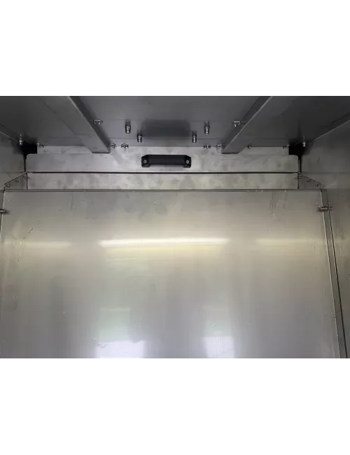 CABINE D'EMAILLAGE INOX RIDEAU D'EAU MODELE ECONOMIQUE RS5205