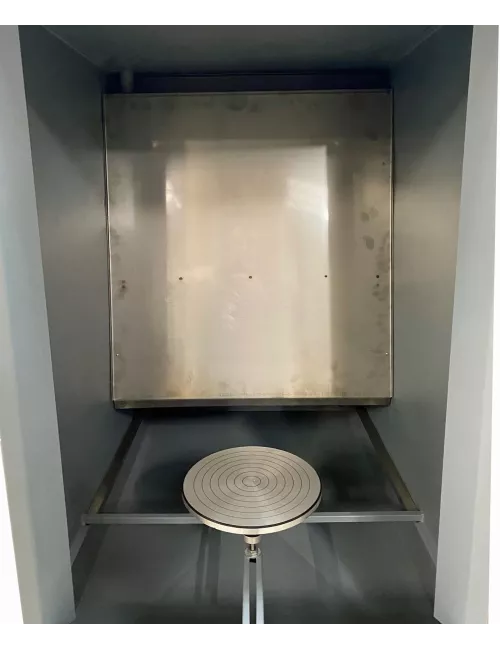 CABINE D'EMAILLAGE INOX CPA5 ETROITE A RIDEAU D'EAU