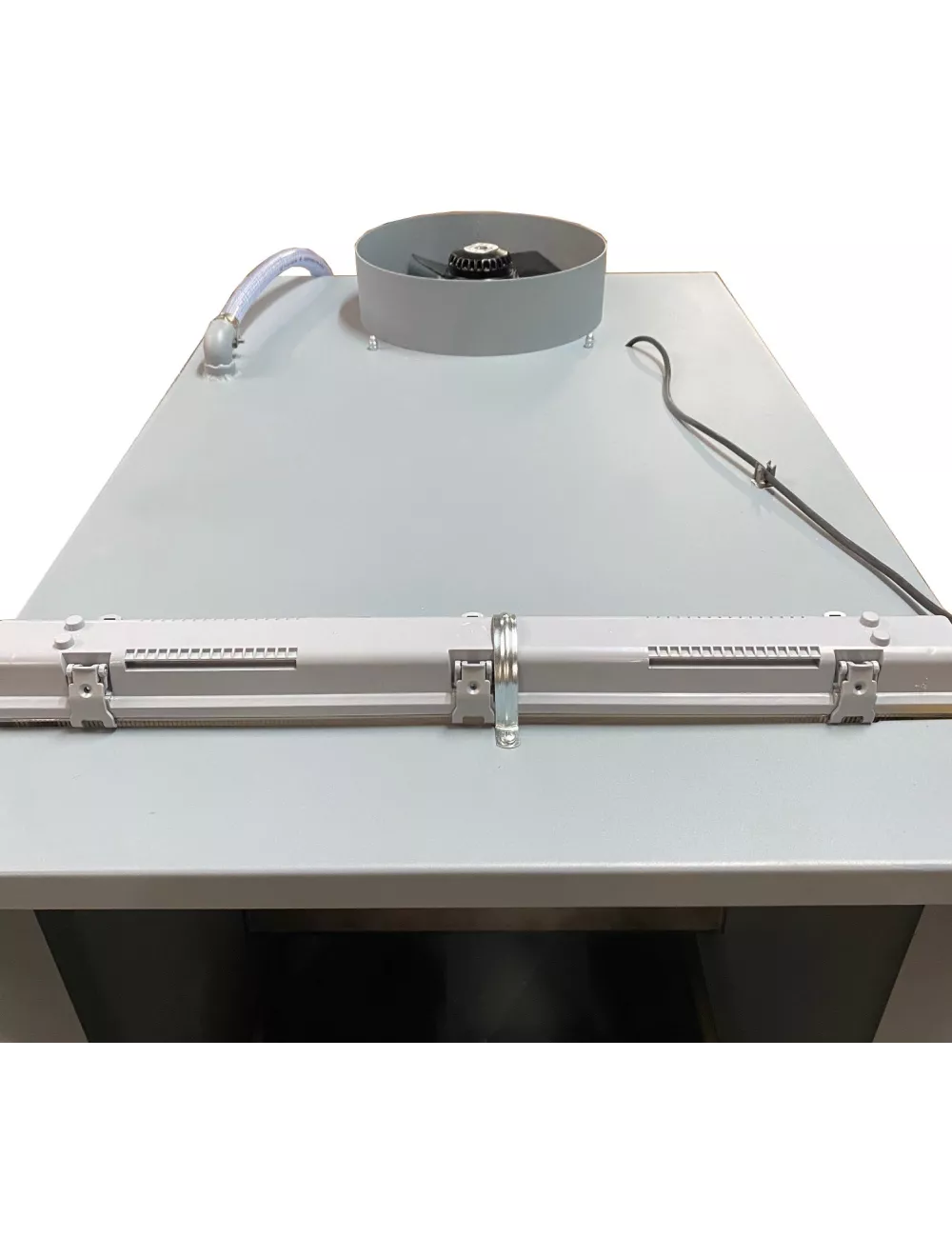 CABINE D'EMAILLAGE INOX CPA5 ETROITE A RIDEAU D'EAU