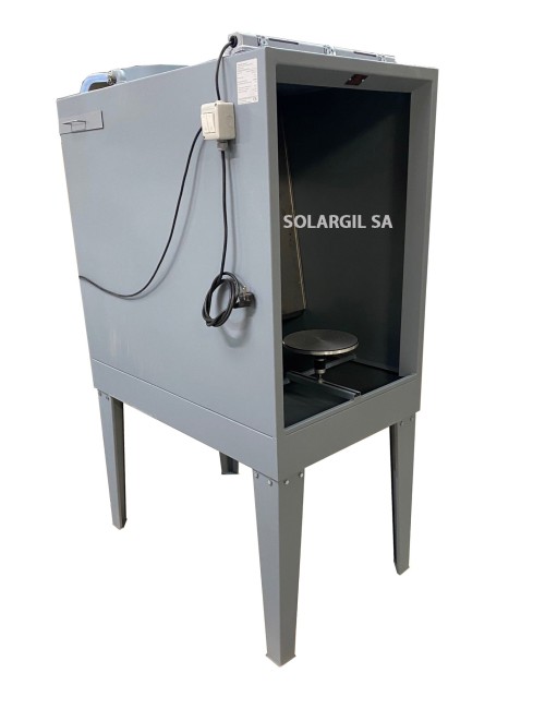 CABINE D'EMAILLAGE INOX CPA5 ETROITE A RIDEAU D'EAU 